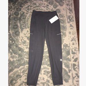 Gray Lululemon Run On Jogger